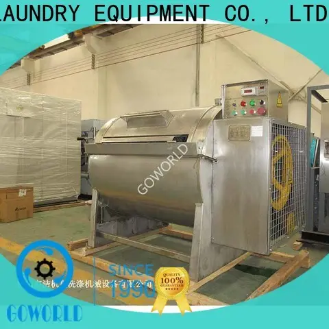 GOWORLD stainless steel semi automatic laundry machine Easy to control for Commercial laundromat79 1