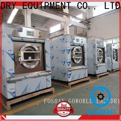 GOWORLD stainless steel semi automatic laundry machine Easy to control for Commercial laundromat81 1
