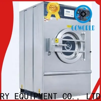 GOWORLD stainless steel semi automatic laundry machine Easy to control for Commercial laundromat84 1