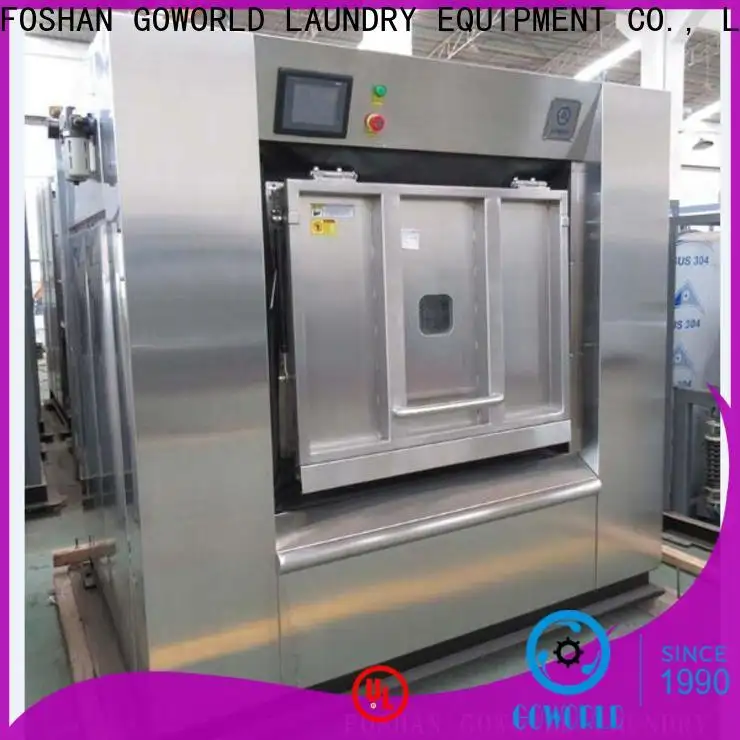 GOWORLD stainless steel semi automatic laundry machine Easy to control for Commercial laundromat83 1