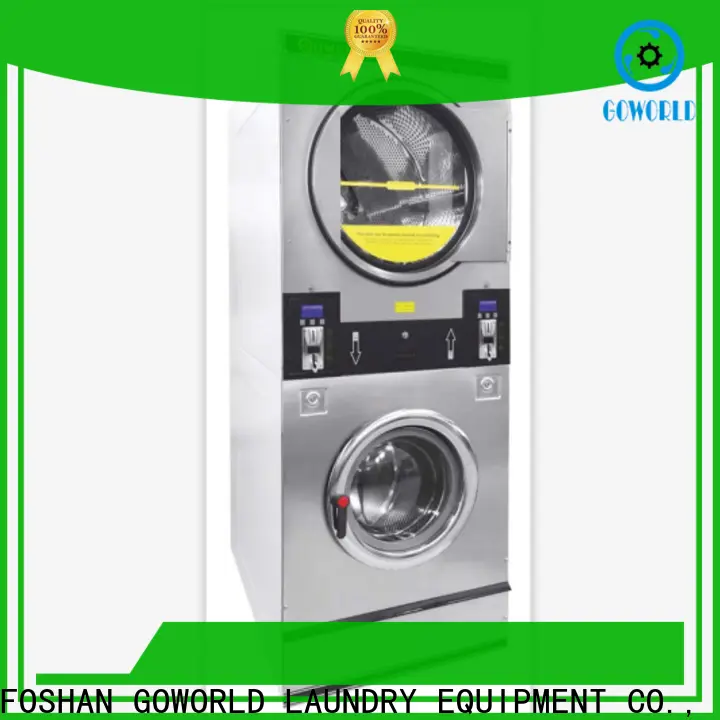 GOWORLD stainless steel semi automatic laundry machine Easy to control for Commercial laundromat85 1