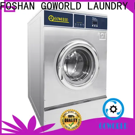 GOWORLD stainless steel semi automatic laundry machine Easy to control for Commercial laundromat114 1
