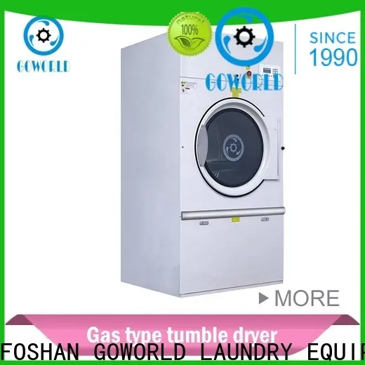 GOWORLD stainless steel semi automatic laundry machine Easy to control for Commercial laundromat117 1