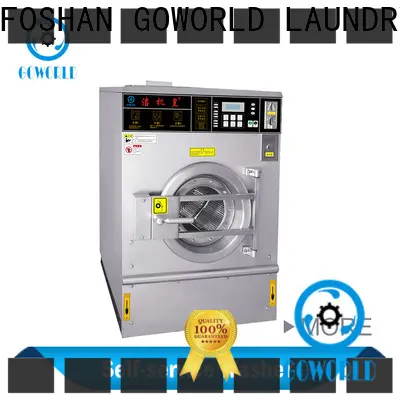 GOWORLD stainless steel semi automatic laundry machine Easy to control for Commercial laundromat119 1