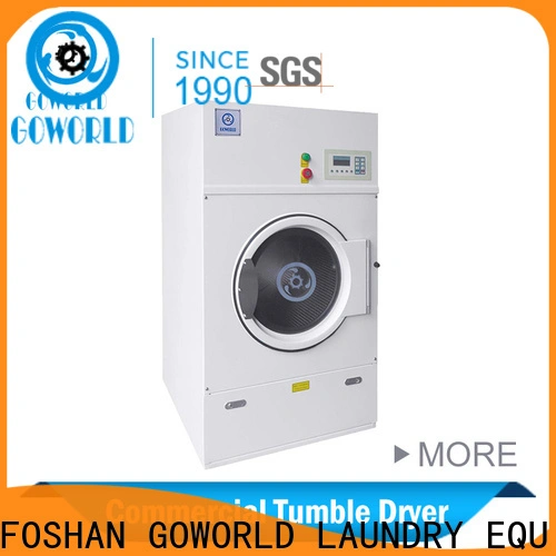 GOWORLD stainless steel semi automatic laundry machine Easy to control for Commercial laundromat129 1