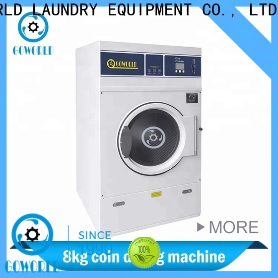 GOWORLD stainless steel semi automatic laundry machine Easy to control for Commercial laundromat131 1
