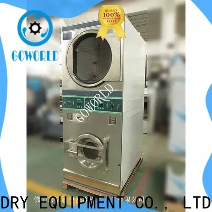 GOWORLD stainless steel semi automatic laundry machine Easy to control for Commercial laundromat136 1