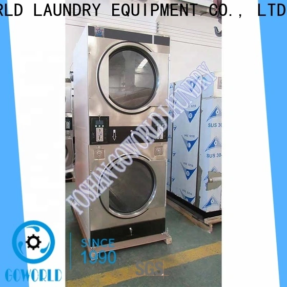 GOWORLD stainless steel semi automatic laundry machine Easy to control for Commercial laundromat139 1
