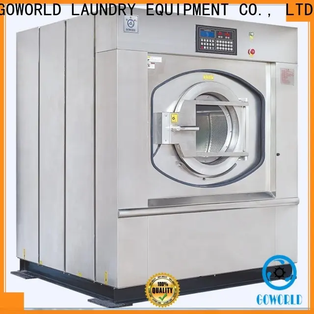 GOWORLD stainless steel semi automatic laundry machine Easy to control for Commercial laundromat141 1