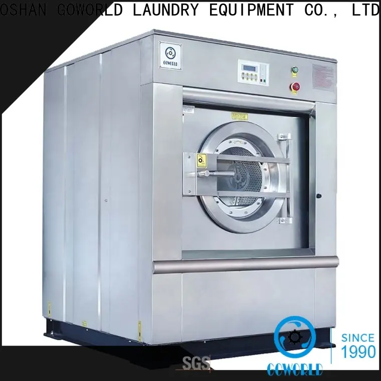 GOWORLD stainless steel semi automatic laundry machine Easy to control for Commercial laundromat140 1
