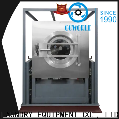 GOWORLD stainless steel semi automatic laundry machine Easy to control for Commercial laundromat142 1