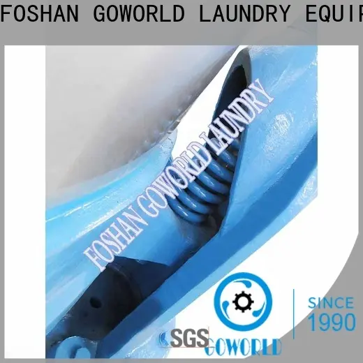 GOWORLD stainless steel semi automatic laundry machine Easy to control for Commercial laundromat144 1
