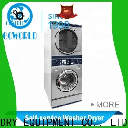 GOWORLD stainless steel semi automatic laundry machine Easy to control for Commercial laundromat171 1