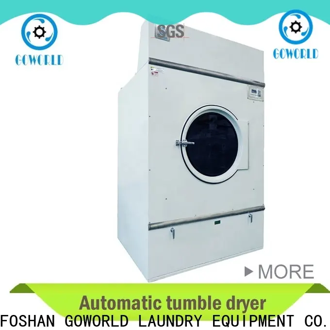 GOWORLD stainless steel semi automatic laundry machine Easy to control for Commercial laundromat175 1