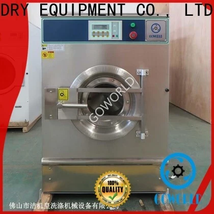 GOWORLD stainless steel semi automatic laundry machine Easy to control for Commercial laundromat190 1