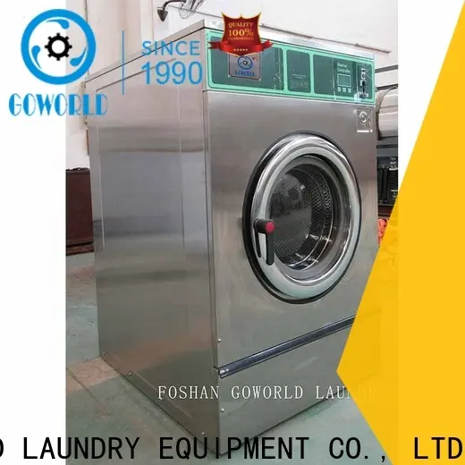 GOWORLD stainless steel semi automatic laundry machine Easy to control for Commercial laundromat192 1