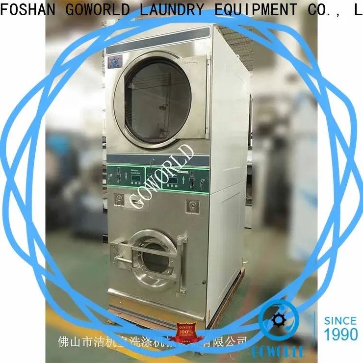 GOWORLD stainless steel semi automatic laundry machine Easy to control for Commercial laundromat191 1