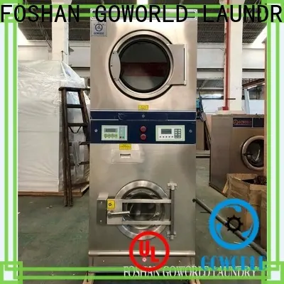GOWORLD stainless steel semi automatic laundry machine Easy to control for Commercial laundromat197 1