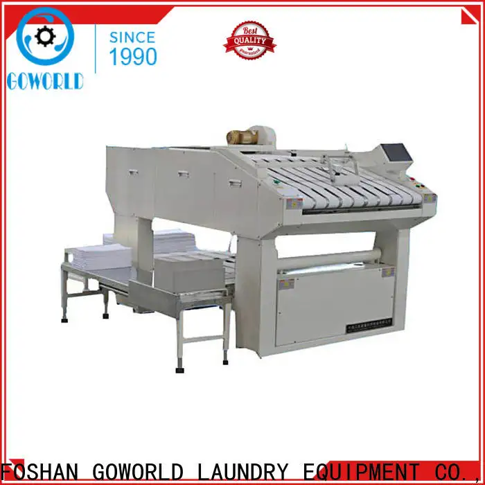 GOWORLD bed towel folding machine intelligent control system for hotel 1