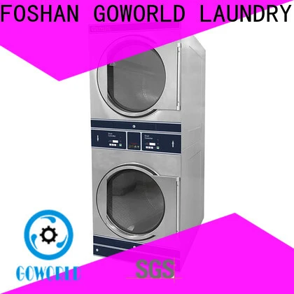GOWORLD dryer stackable washer dryer combo supplier for commercial laundromat 1