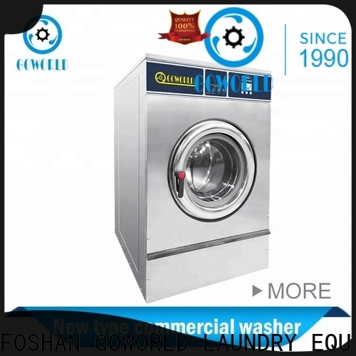 GOWORLD stainless steel semi automatic laundry machine Easy to control for Commercial laundromat203 1