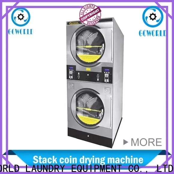 GOWORLD stainless steel semi automatic laundry machine Easy to control for Commercial laundromat204 1
