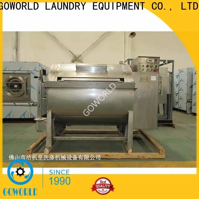 GOWORLD stainless steel semi automatic laundry machine Easy to control for Commercial laundromat209 1