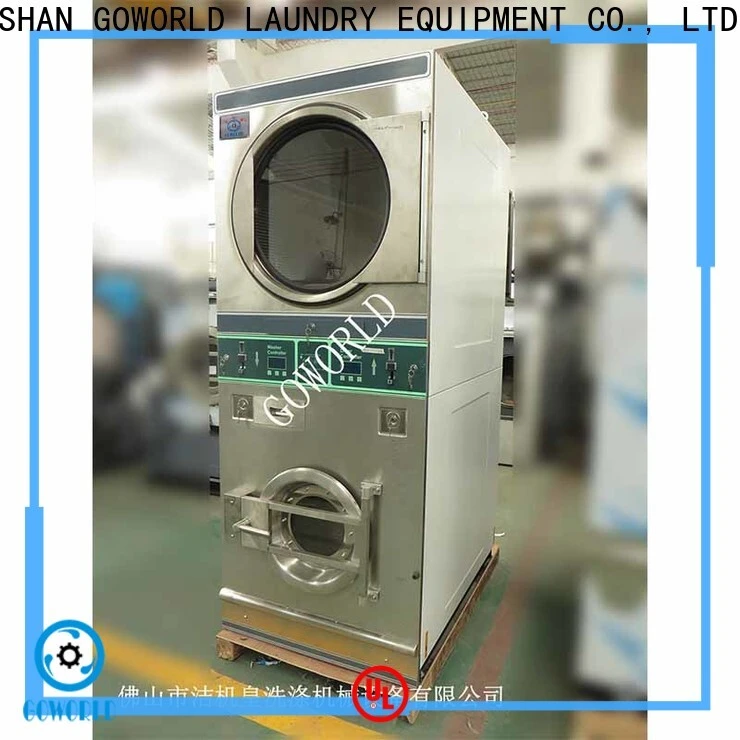 GOWORLD stainless steel semi automatic laundry machine Easy to control for Commercial laundromat211 1