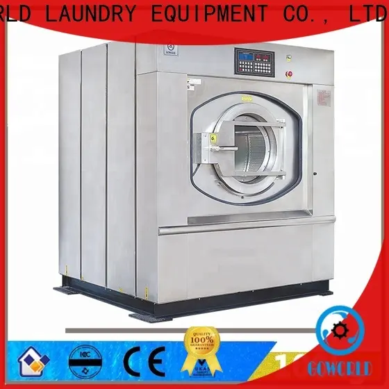 GOWORLD stainless steel semi automatic laundry machine Easy to control for Commercial laundromat210 1