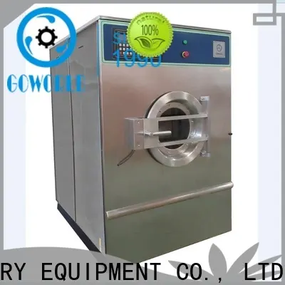 GOWORLD stainless steel semi automatic laundry machine Easy to control for Commercial laundromat214 1