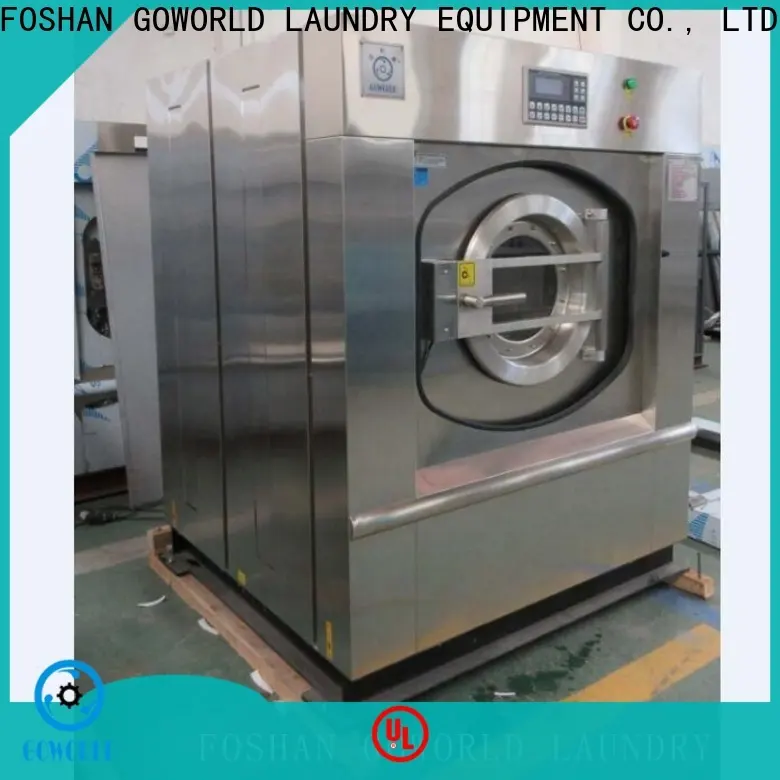 GOWORLD stainless steel semi automatic laundry machine Easy to control for Commercial laundromat217 1