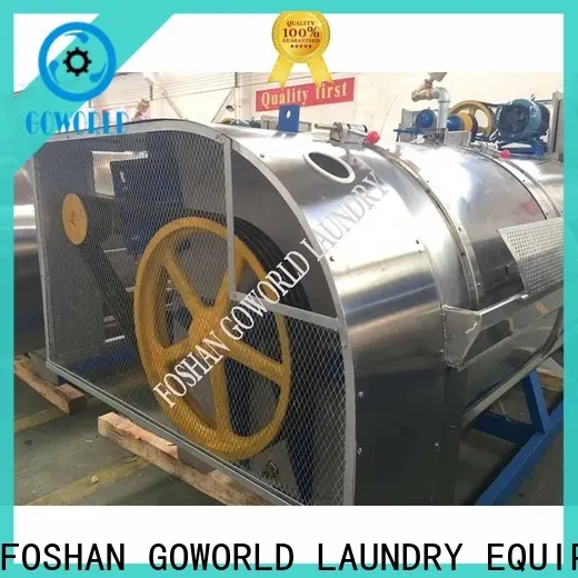 GOWORLD stainless steel semi automatic laundry machine Easy to control for Commercial laundromat219 1