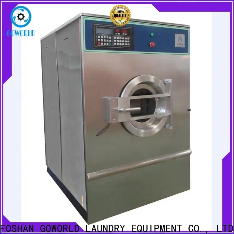 GOWORLD stainless steel semi automatic laundry machine Easy to control for Commercial laundromat220 1