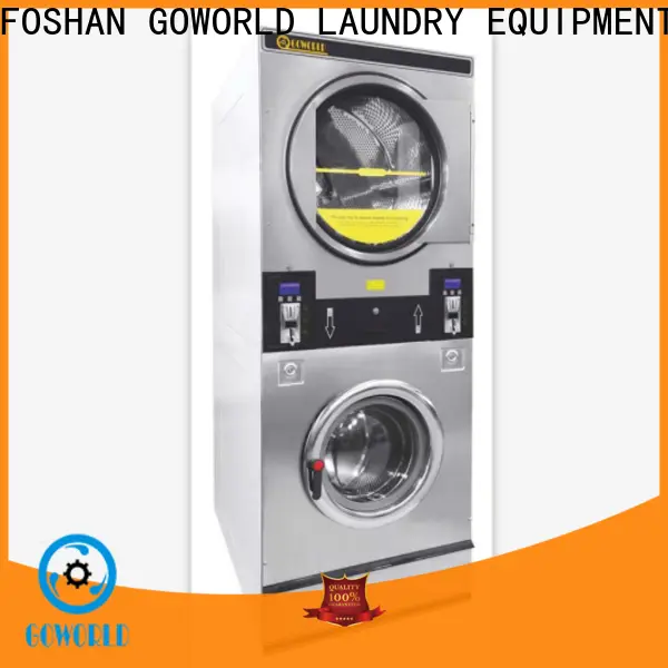GOWORLD stainless steel semi automatic laundry machine Easy to control for Commercial laundromat241 1