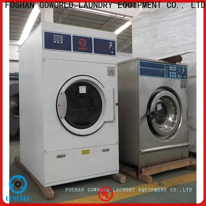 GOWORLD stainless steel semi automatic laundry machine Easy to control for Commercial laundromat240 1