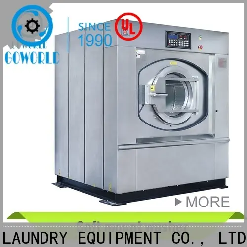 GOWORLD stainless steel semi automatic laundry machine Easy to control for Commercial laundromat243 1
