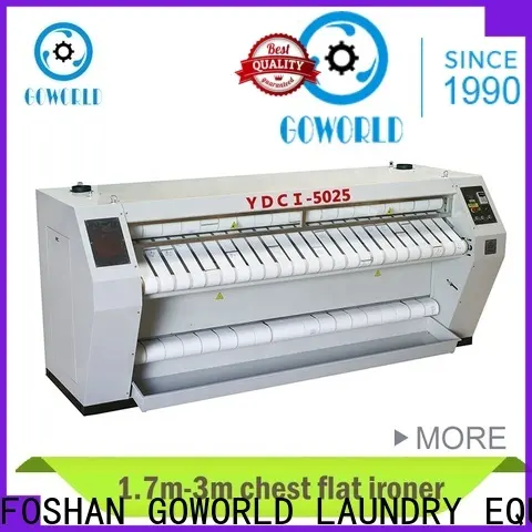 GOWORLD stainless steel semi automatic laundry machine Easy to control for Commercial laundromat245 1
