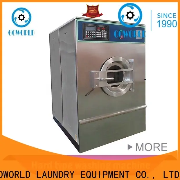 GOWORLD stainless steel semi automatic laundry machine Easy to control for Commercial laundromat249 1