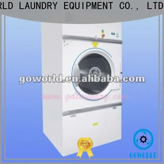 GOWORLD stainless steel semi automatic laundry machine Easy to control for Commercial laundromat254 1