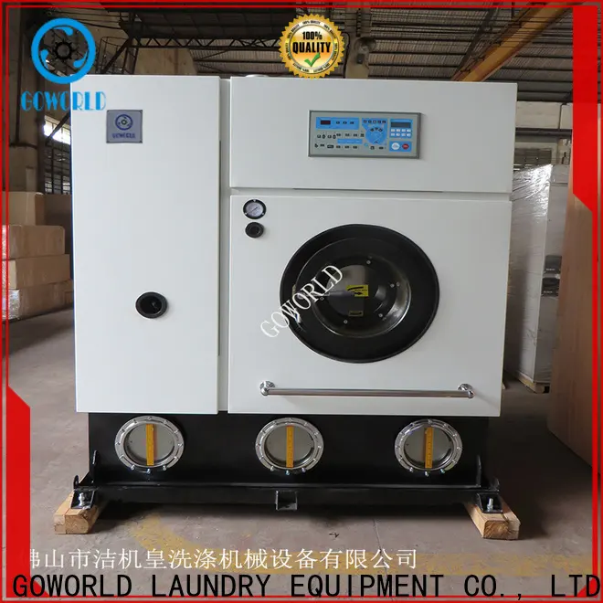 GOWORLD stainless steel semi automatic laundry machine Easy to control for Commercial laundromat256 1