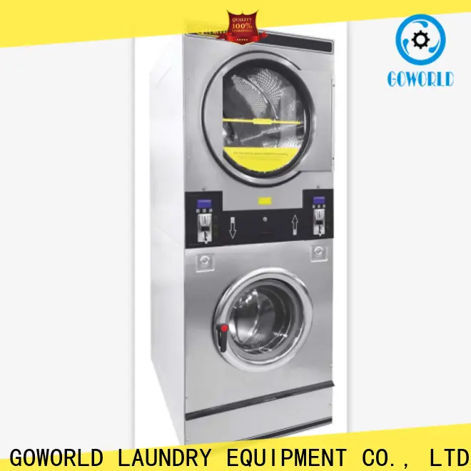 GOWORLD stainless steel semi automatic laundry machine Easy to control for Commercial laundromat263 1