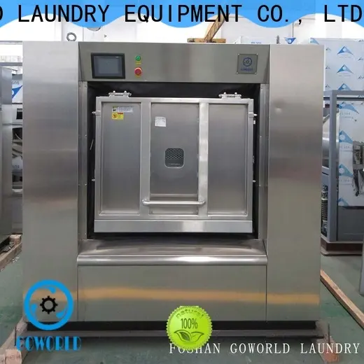 GOWORLD stainless steel semi automatic laundry machine Easy to control for Commercial laundromat283 1