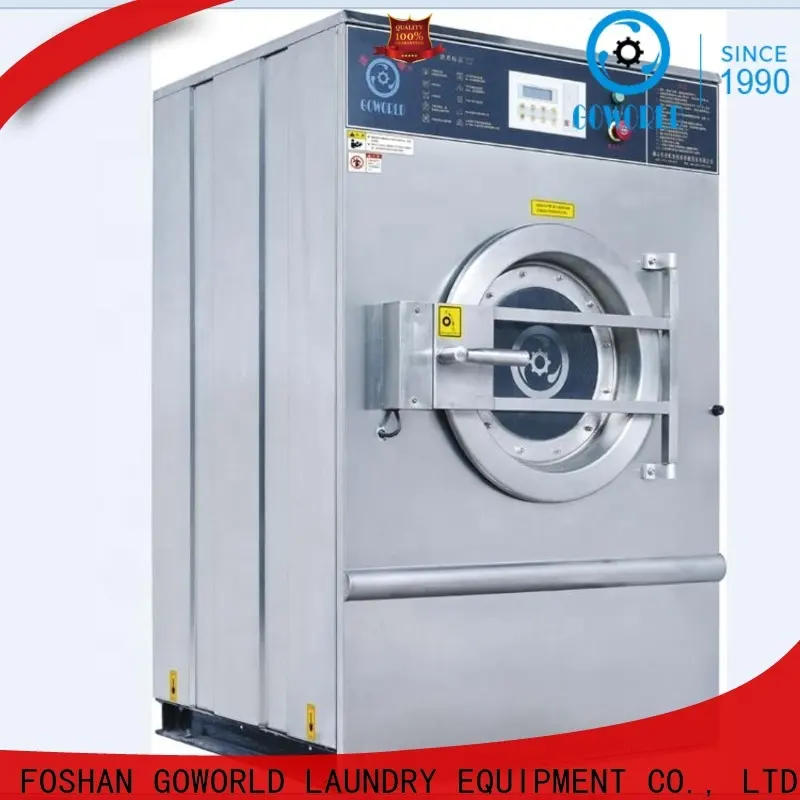 GOWORLD stainless steel semi automatic laundry machine Easy to control for Commercial laundromat284 1