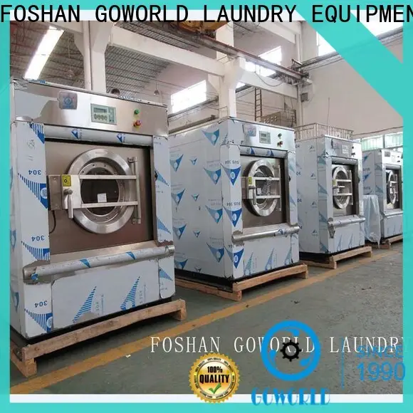 GOWORLD stainless steel semi automatic laundry machine Easy to control for Commercial laundromat287 1