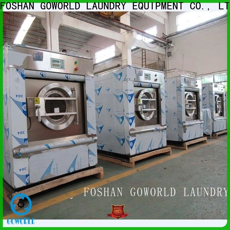 GOWORLD stainless steel semi automatic laundry machine Easy to control for Commercial laundromat303 1