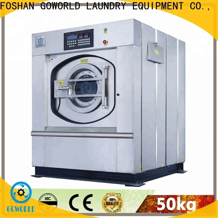 GOWORLD stainless steel semi automatic laundry machine Easy to control for Commercial laundromat305 1