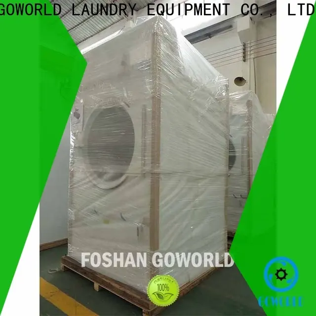 GOWORLD stainless steel semi automatic laundry machine Easy to control for Commercial laundromat307 1