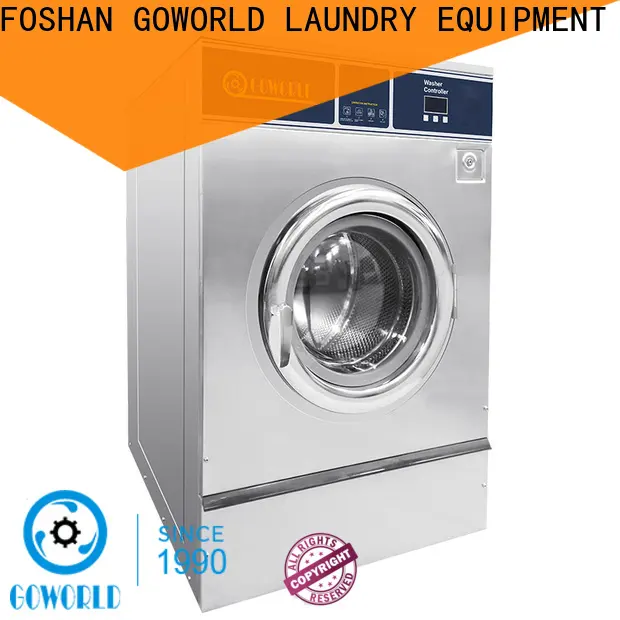 GOWORLD stainless steel semi automatic laundry machine Easy to control for Commercial laundromat310 1