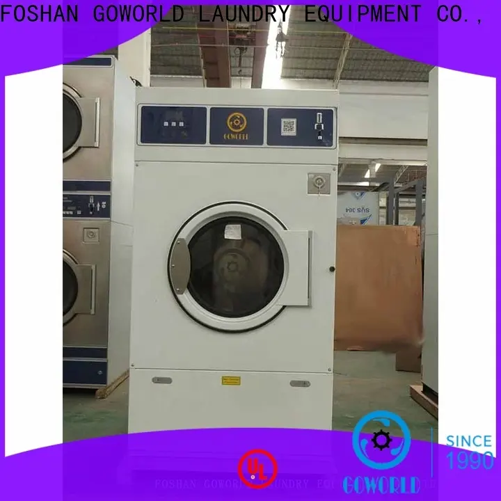 GOWORLD stainless steel semi automatic laundry machine Easy to control for Commercial laundromat319 1