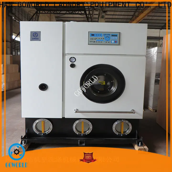 GOWORLD stainless steel semi automatic laundry machine Easy to control for Commercial laundromat332 1